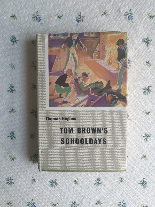 Front cove of Tom Brown's School Days hardback book